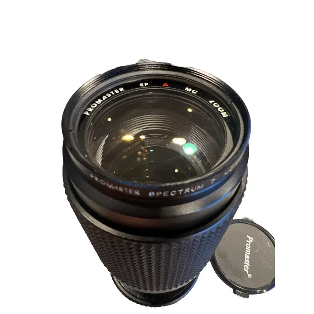 Promaster Spectrum 7 MC‎ UV 52MM Zoom 80-200 mm Lens With Cover UNTESTED